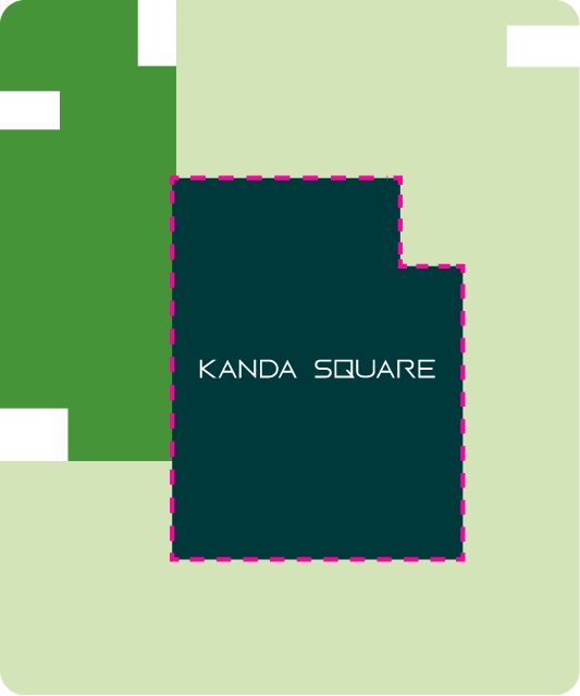 ノースエリアの地図