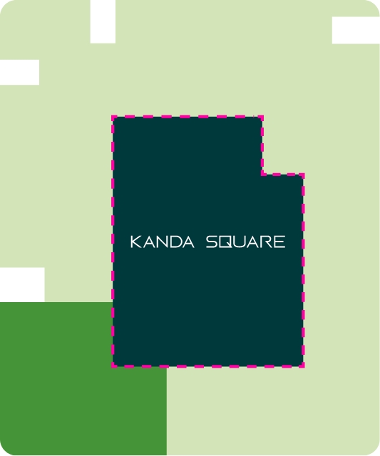 サウスエリアの地図